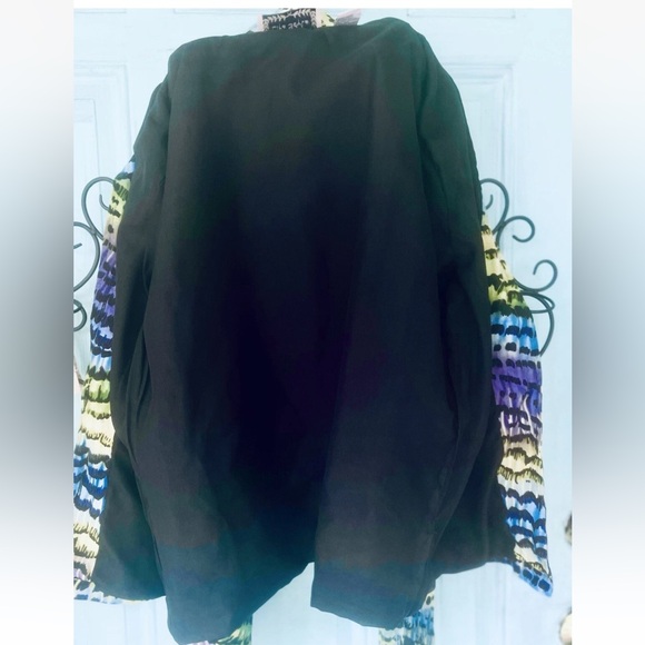 Rare Life Style Women’s Jacket Size XL Button Multi Colored Abstract  Beaded - Picture 9 of 9